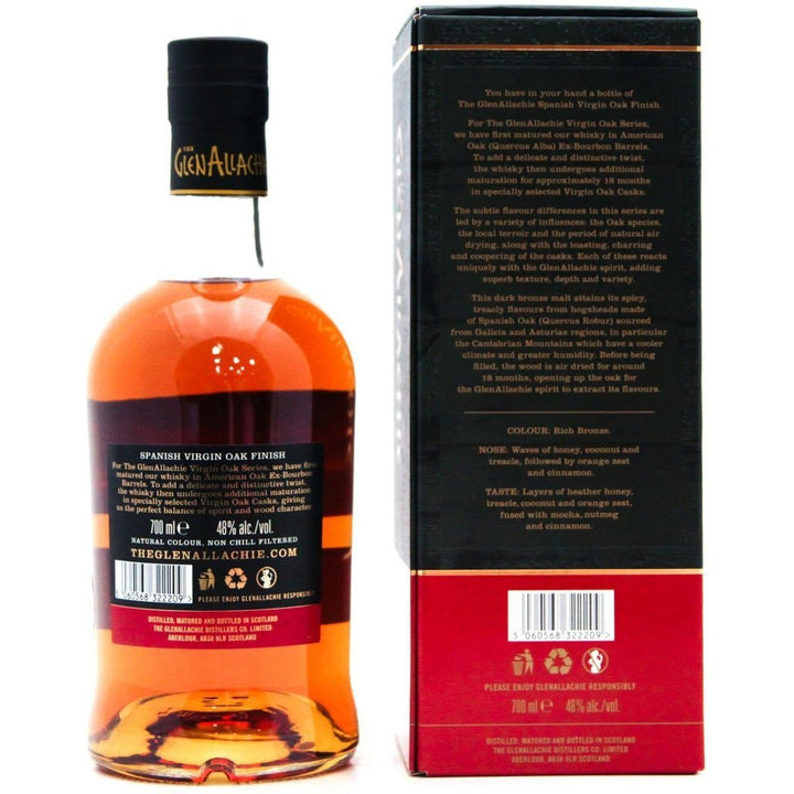 GlenAllachie 12 Year Old Spanish Oak - 70cl 48%