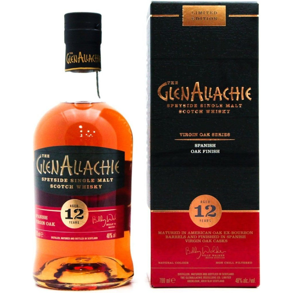 GlenAllachie 12 Year Old Spanish Oak - 70cl 48%