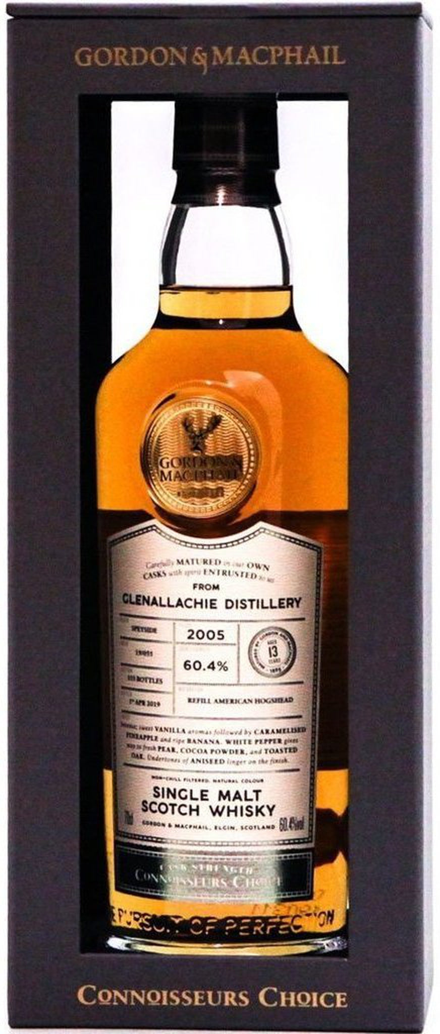 Glenallachie 13 Year Old 2005 Connoisseurs Choice (Gordon & MacPhail) - 70cl 60.4%