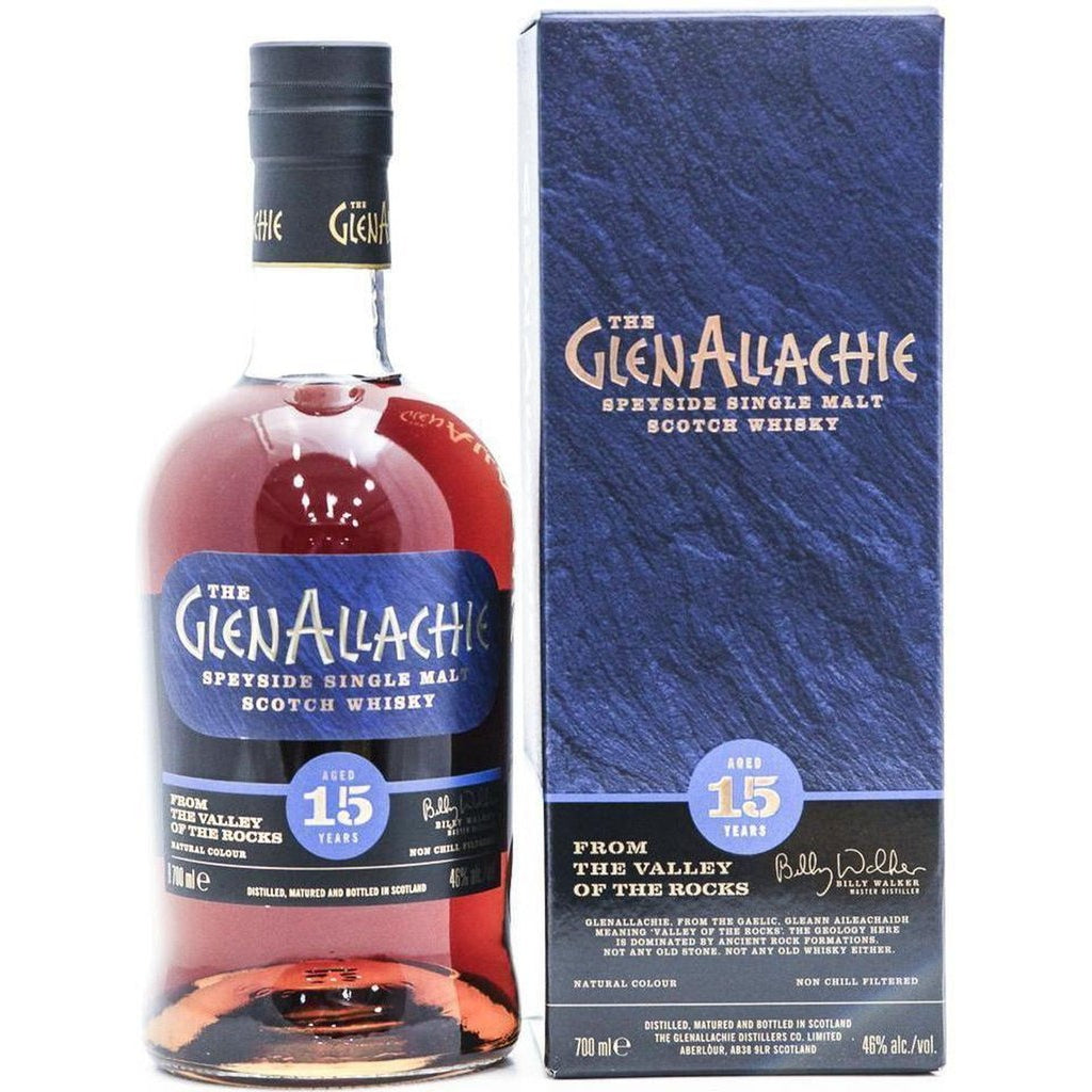 Glenallachie 15 Year Old Single Malt Whisky - 70cl  46% - The Really Good Whisky Company