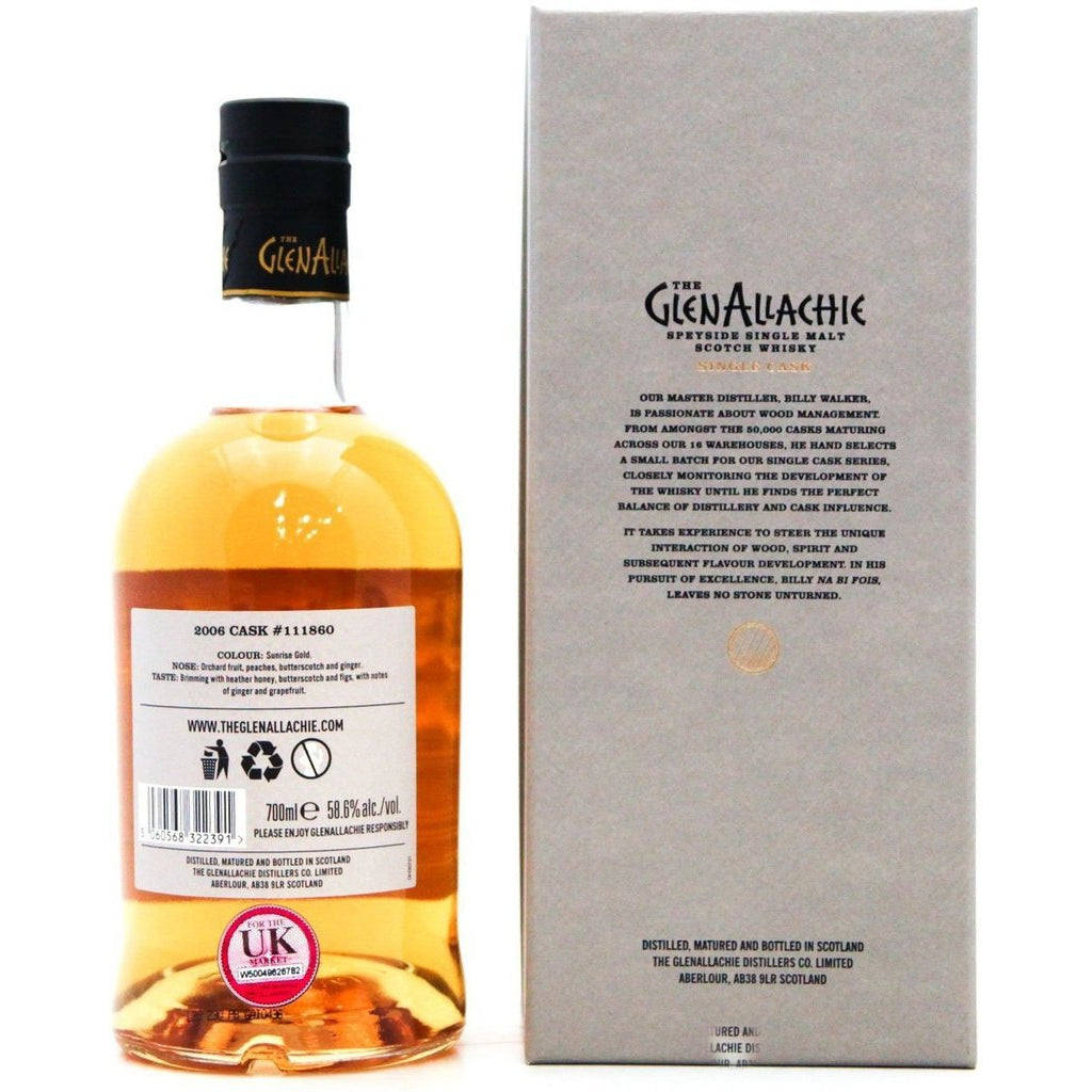 GlenAllachie 2006 Single Cask no. 111860 - 70cl 58.6%