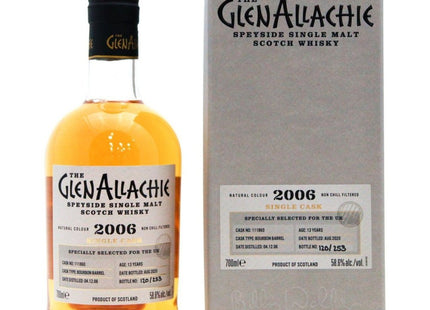 GlenAllachie 2006 Single Cask no. 111860 - 70cl 58.6%