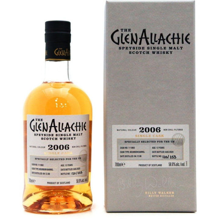 GlenAllachie 2006 Single Cask no. 111860 - 70cl 58.6%