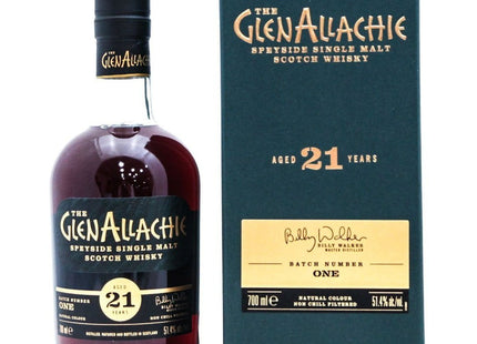 Glenallachie 21 Year Old Cask Strength Batch One - 70cl 51.4%