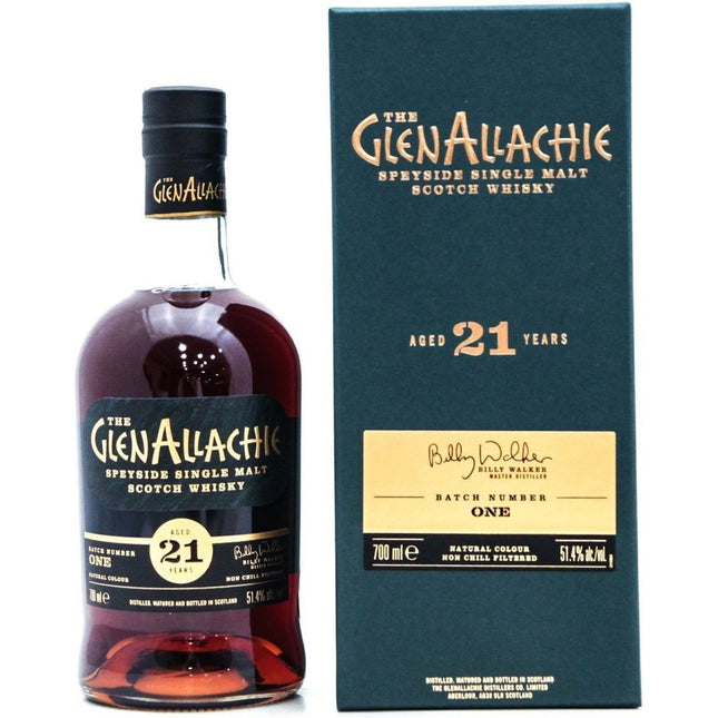Glenallachie 21 Year Old Cask Strength Batch One - 70cl 51.4%
