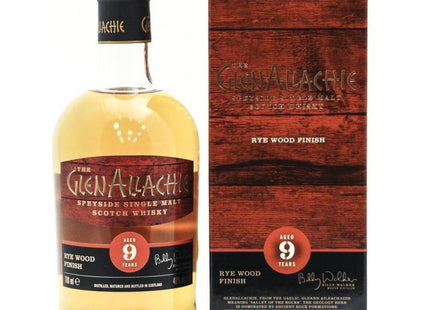 Glenallachie 9 Year Old Rye Wood Cask Finish Single Malt 48% 70cl - The Really Good Whisky Company