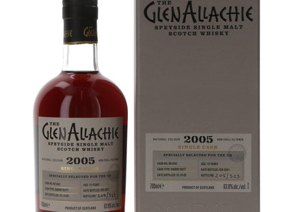 Glenallachie Single Cask No.901042 2005 - 70cl 63% - The Really Good Whisky Company