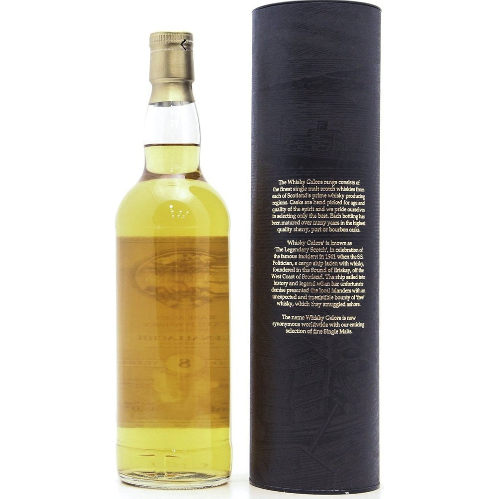 Glenallachie Whisky Galore 8 Year Old 2008 (Duncan Taylor) - 70cl 46%