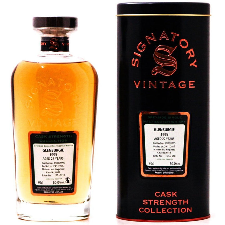 Glenburgie 1995 22 Year old Signatory Vintage - 70cl 60%