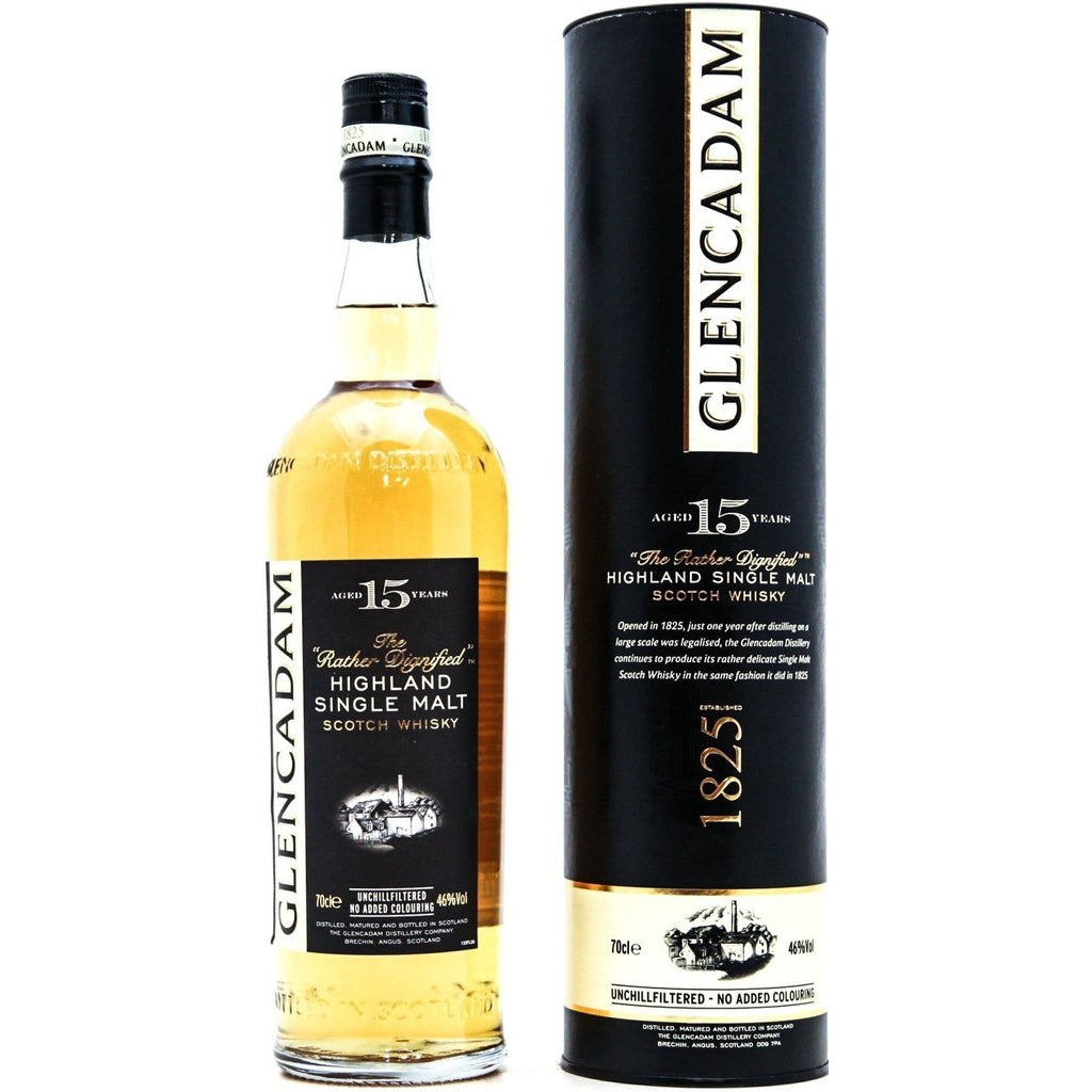 Glencadam 15 Year Old Single Malt Whisky - 70cl 46%