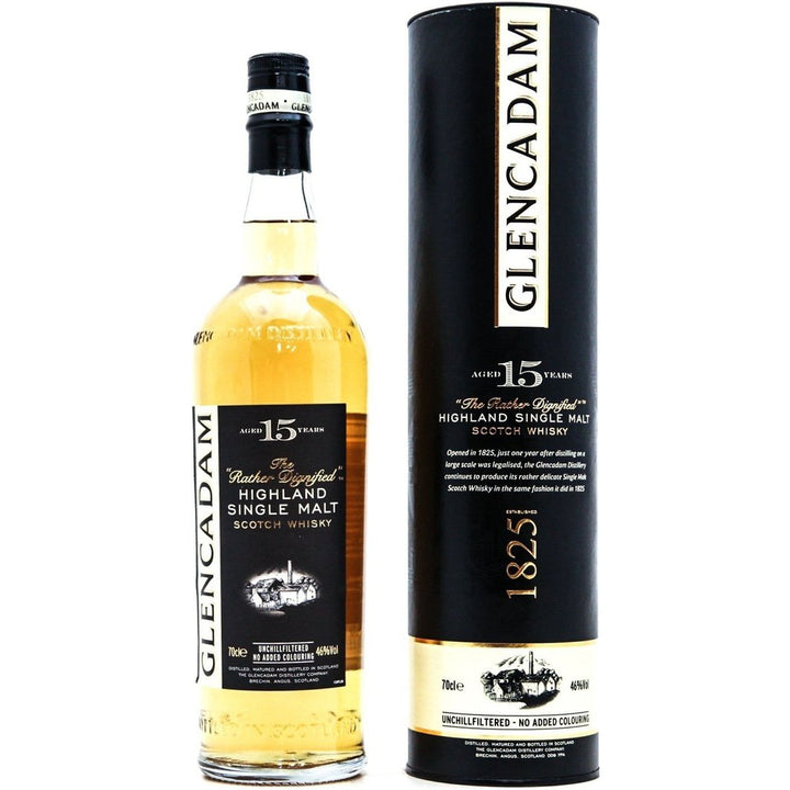 Glencadam 15 Year Old Single Malt Whisky - 70cl 46%