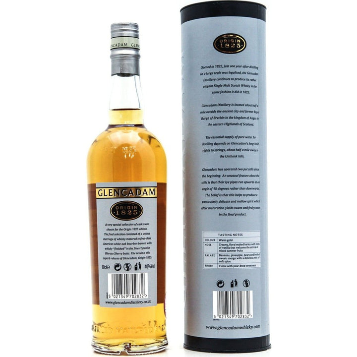 Glencadam Origin 1825 - 70cl 40%