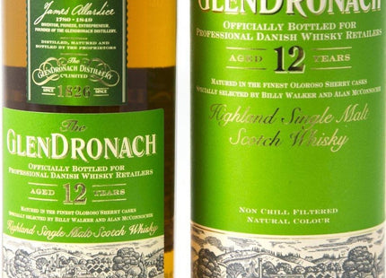 Glendronach 12 Year Old / Yoda Danish Exclusive Whisky - The Really Good Whisky Company