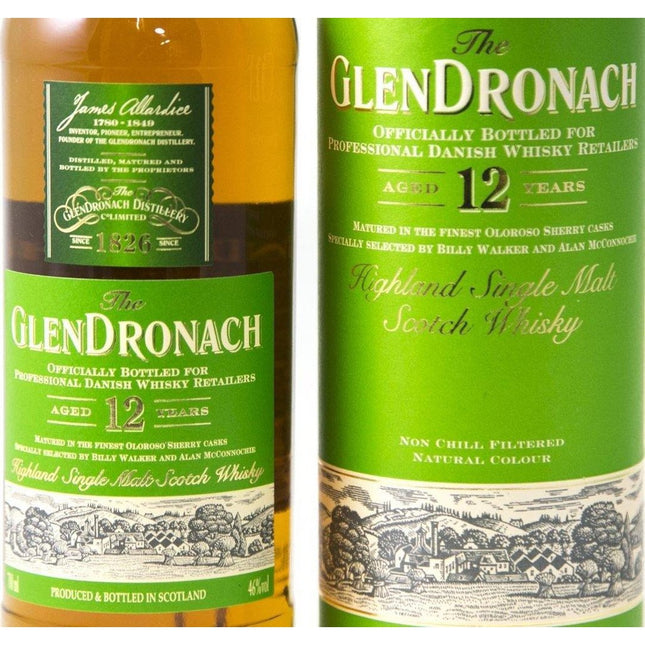 Glendronach 12 Year Old / Yoda Danish Exclusive Whisky - The Really Good Whisky Company