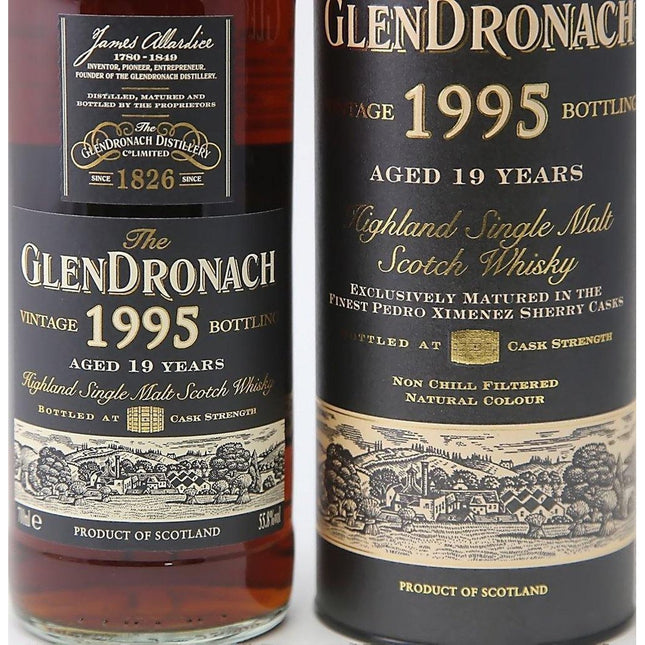Glendronach 19 Year Old Cask Strength Vintage 1995 Whisky - The Really Good Whisky Company