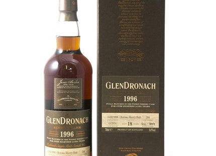 Glendronach 1996 18 Year Old Whisky - The Really Good Whisky Company