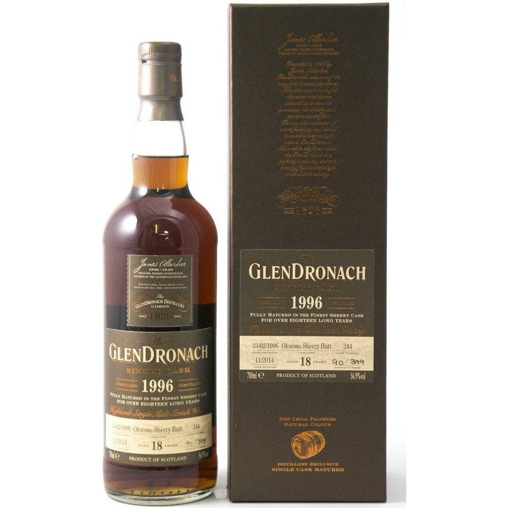 Glendronach 1996 18 Year Old Whisky - The Really Good Whisky Company