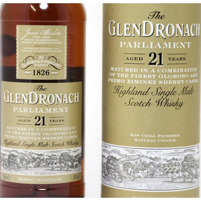 Glendronach 21 Year Old Parliament - 70cl 48% - The Really Good Whisky Company