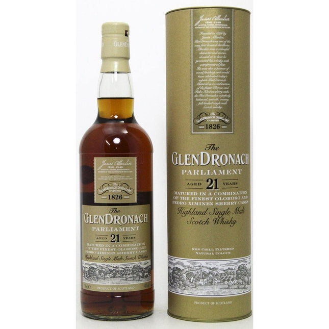 Glendronach 21 Year Old Parliament - 70cl 48% - The Really Good Whisky Company