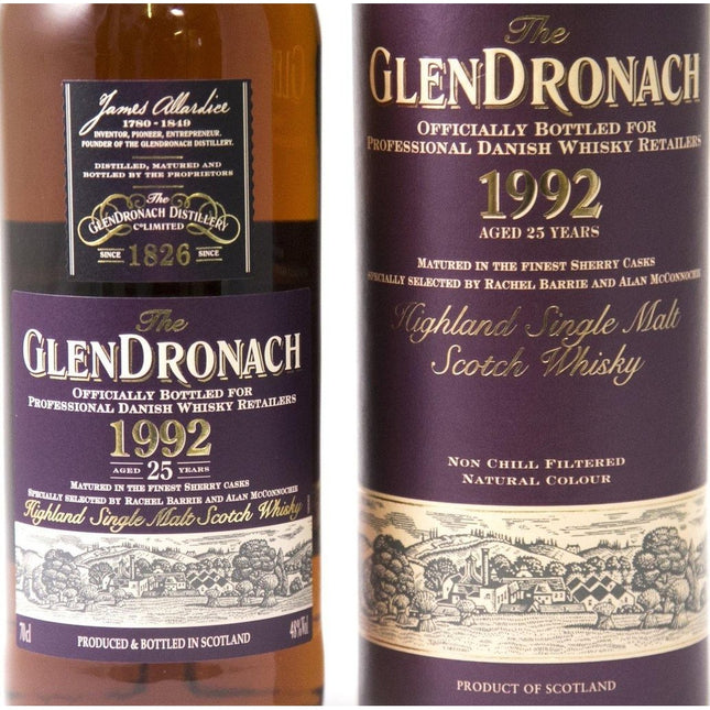 Glendronach  25 Year Old 1992 Whisky - The Really Good Whisky Company
