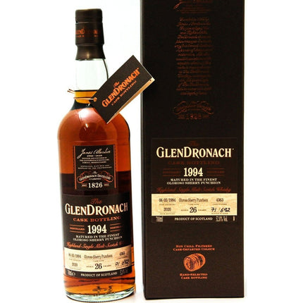 Glendronach 26 Year Old 1994 Cask 4363 - 70cl 52.8%
