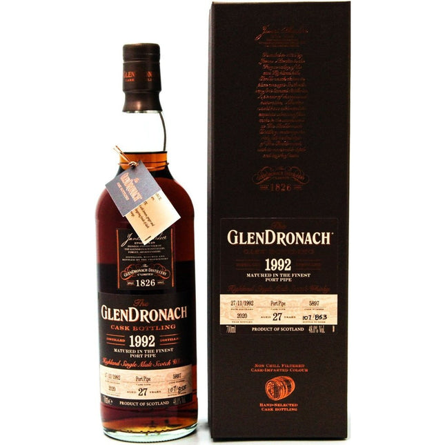 Glendronach 27 Year Old 1992 Cask 5897 - 70cl 48%