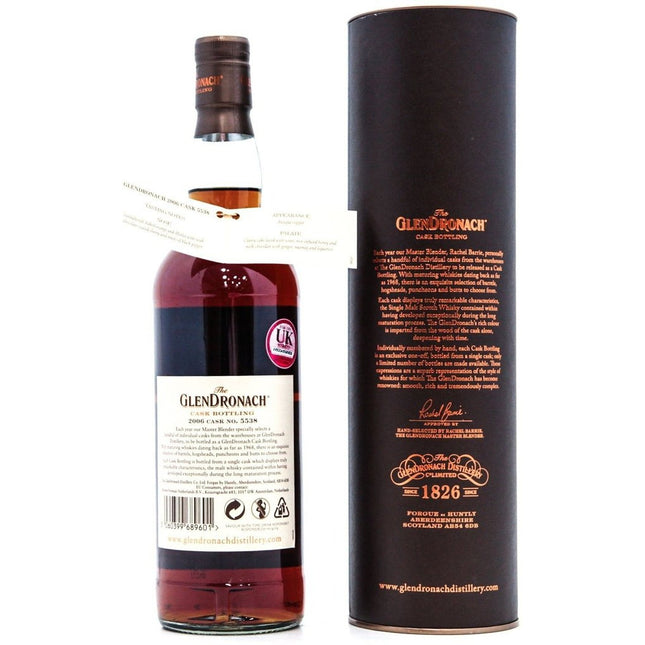 Glendronach 27 Year Old 1992 Single Cask Number 182 - 70cl 49.5%