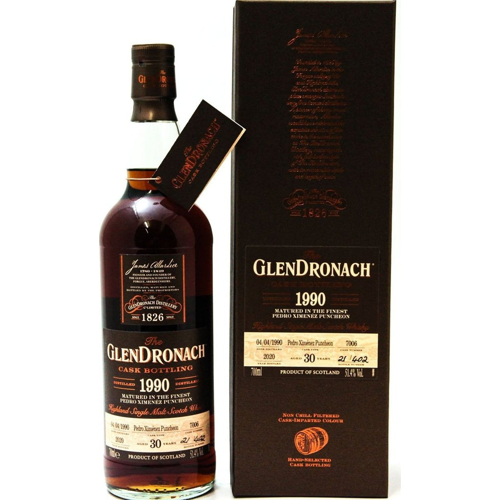 Glendronach 30 Year Old 1990 Batch 18 Cask 7006 - 70cl 51.4%