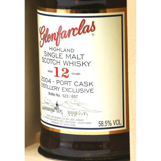 Glenfarclas 12 Year Old 2004 Port Cask Distillery Exclusive Whisky - The Really Good Whisky Company