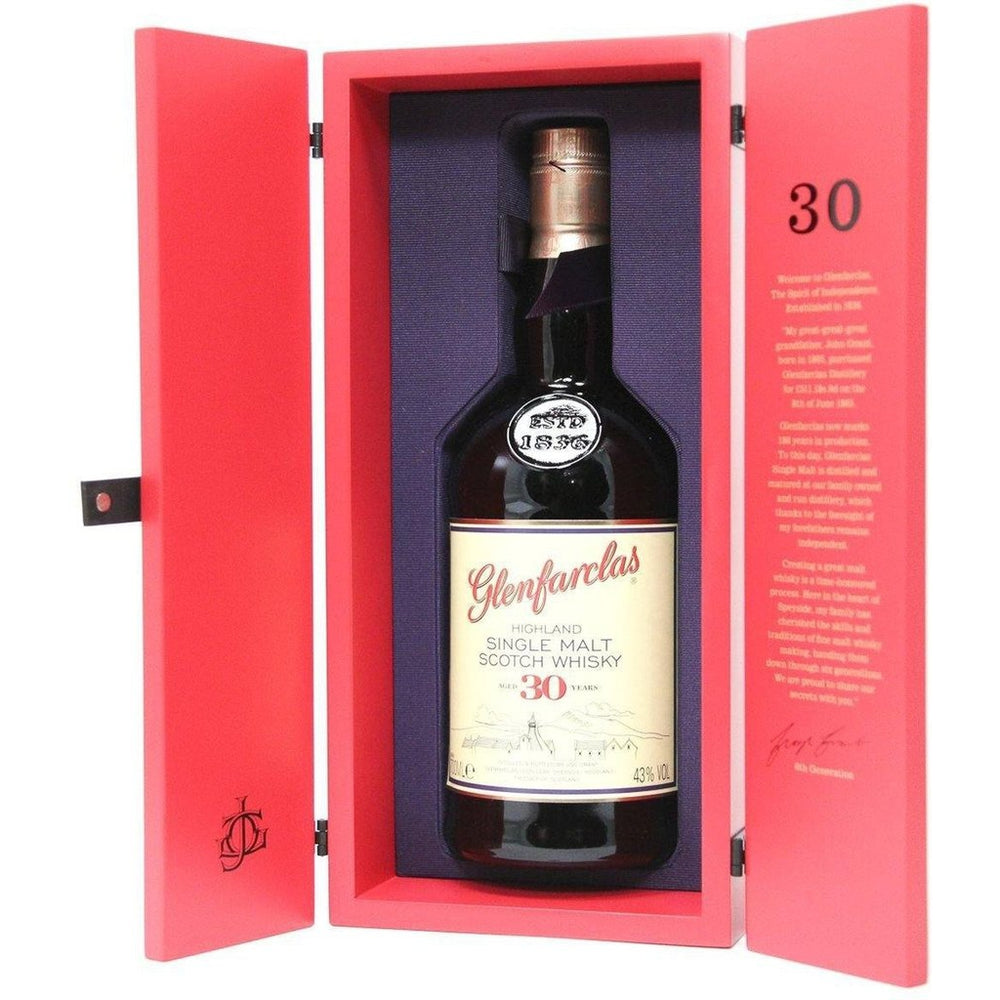 Glenfarclas 30 Year Old Single Malt Scotch Whisky - The Really Good Whisky Company