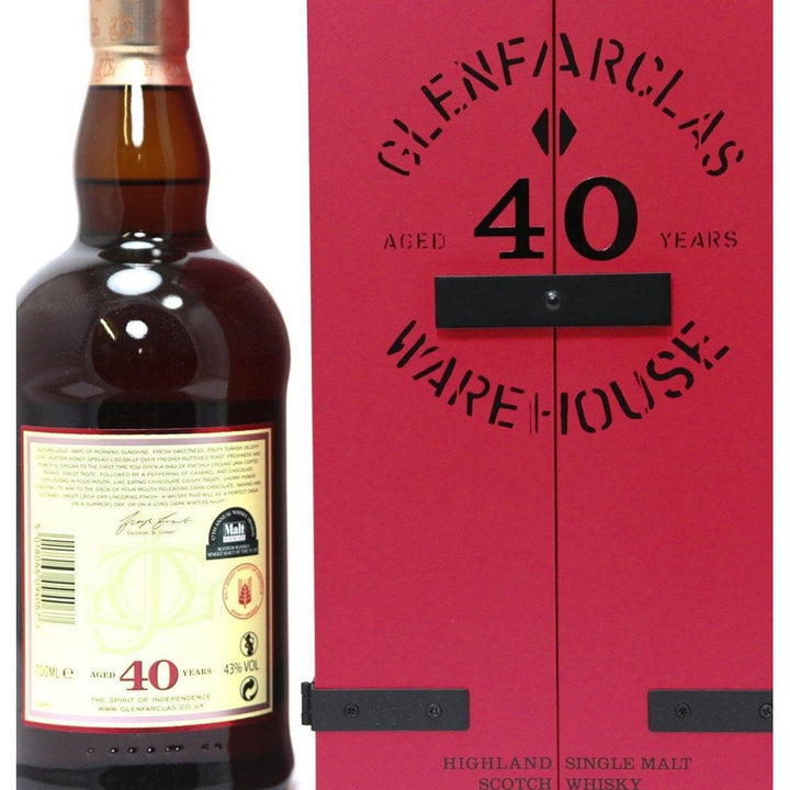 Glenfarclas 40 Year Old Single Malt Scotch Whisky - The Really Good Whisky Company