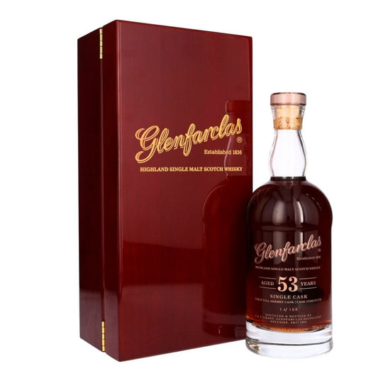 Glenfarclas 53 Year Old Single Malt Scotch Whisky - 70cl 42.1%