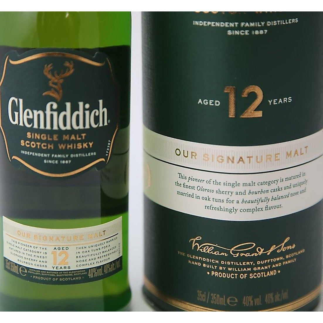 Glenfiddich 12 Year Old - 35cl 40% - The Really Good Whisky Company