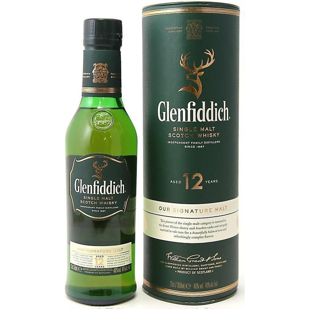 Glenfiddich 12 Year Old - 35cl 40% - The Really Good Whisky Company