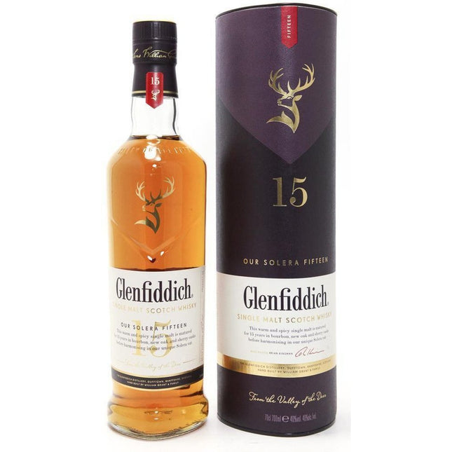 Glenfiddich 15 Year Old Solera Vat Reserve - 70CL 40% - The Really Good Whisky Company
