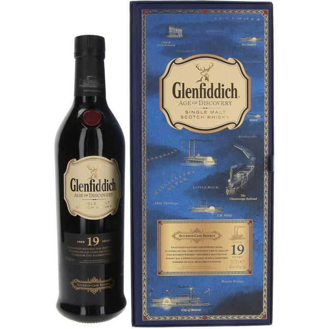 Glenfiddich 19 Year Old Age of Discovery Bourbon - 70cl 40% - The Really Good Whisky Company