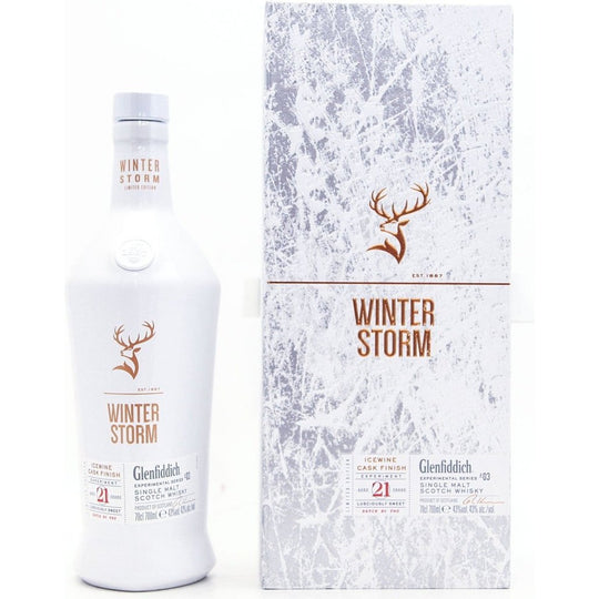 Glenfiddich 21 Year Old Winter Storm Batch 2 Single Malt Scotch Whisky - 70cl 43% NO BOX