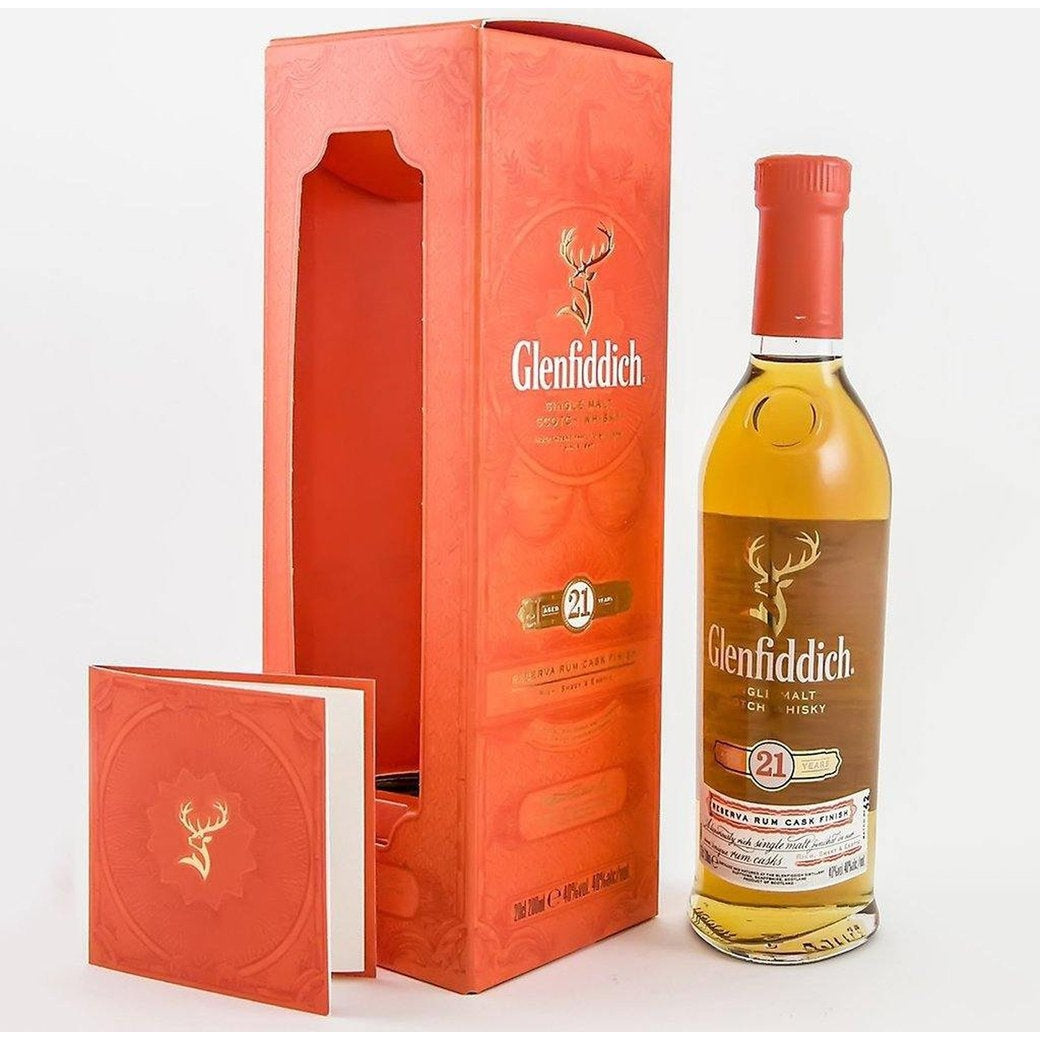 Glenfiddich 21 Year Old Scotch Whisky (20 cl) - The Really Good Whisky Company