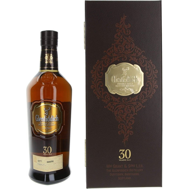 Glenfiddich 30 Year Old Single Malt Scotch - 70cl - The Really Good Whisky Company