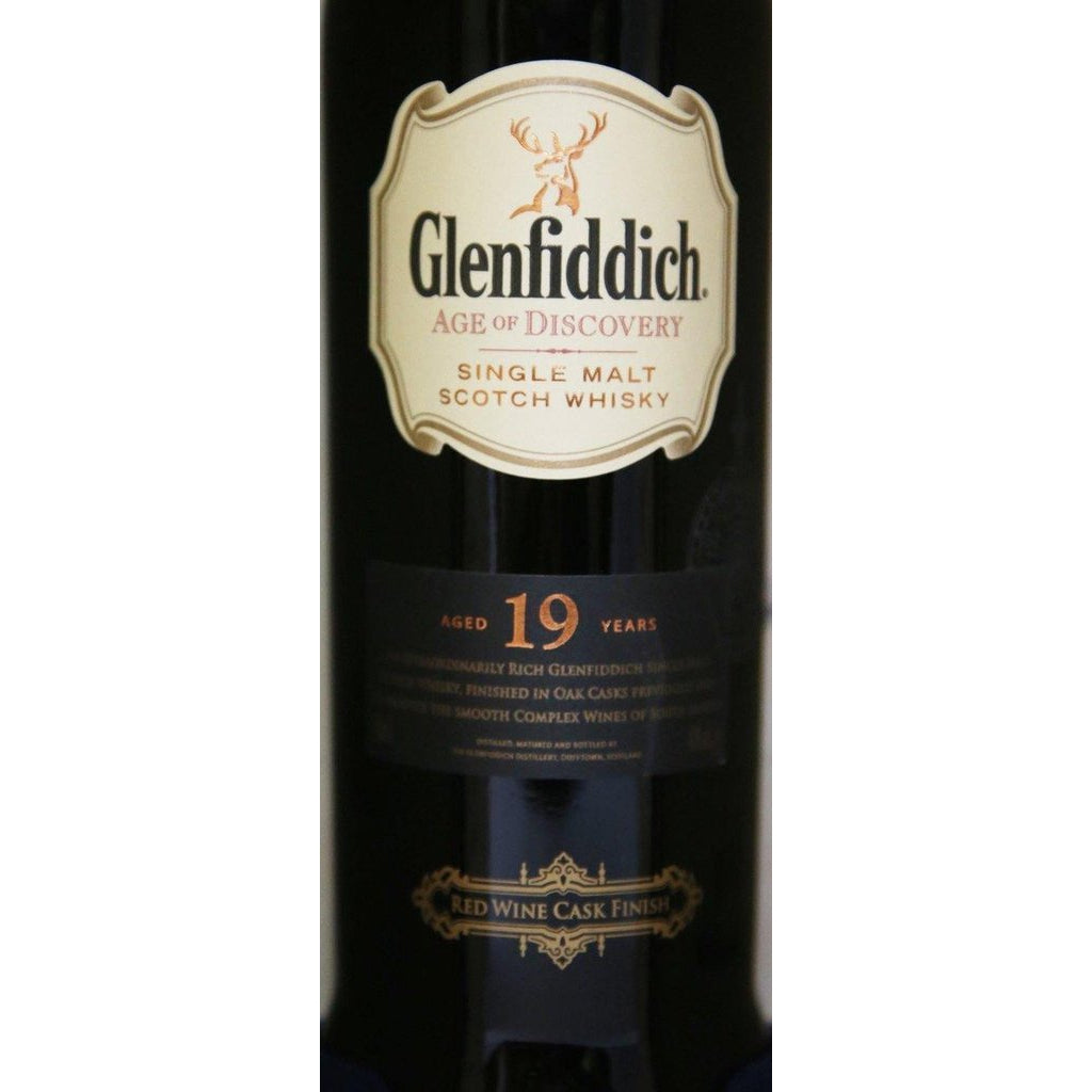 Glenfiddich Age of Discovery Red Wine 19 Year Old Whisky - NO BOX - The Really Good Whisky Company