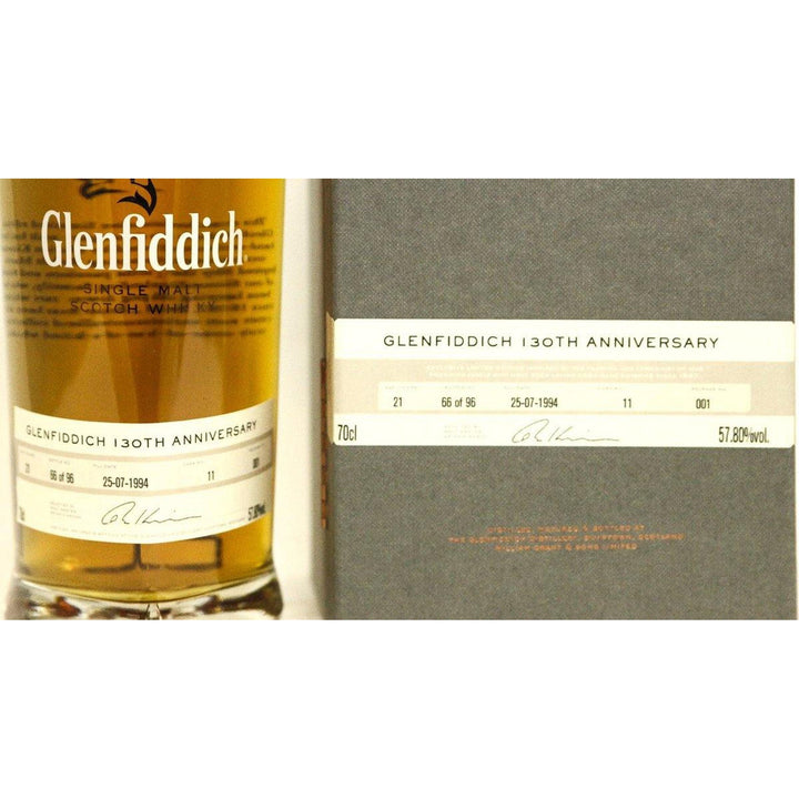 Glenfiddich Limited Edition 130th Anniversary 21 Year Old Whisky - The Really Good Whisky Company