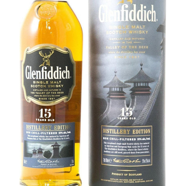 Glenfiddich Valley of the Deer - Distillery Edition - 15 Year Old Whisky - The Really Good Whisky Company