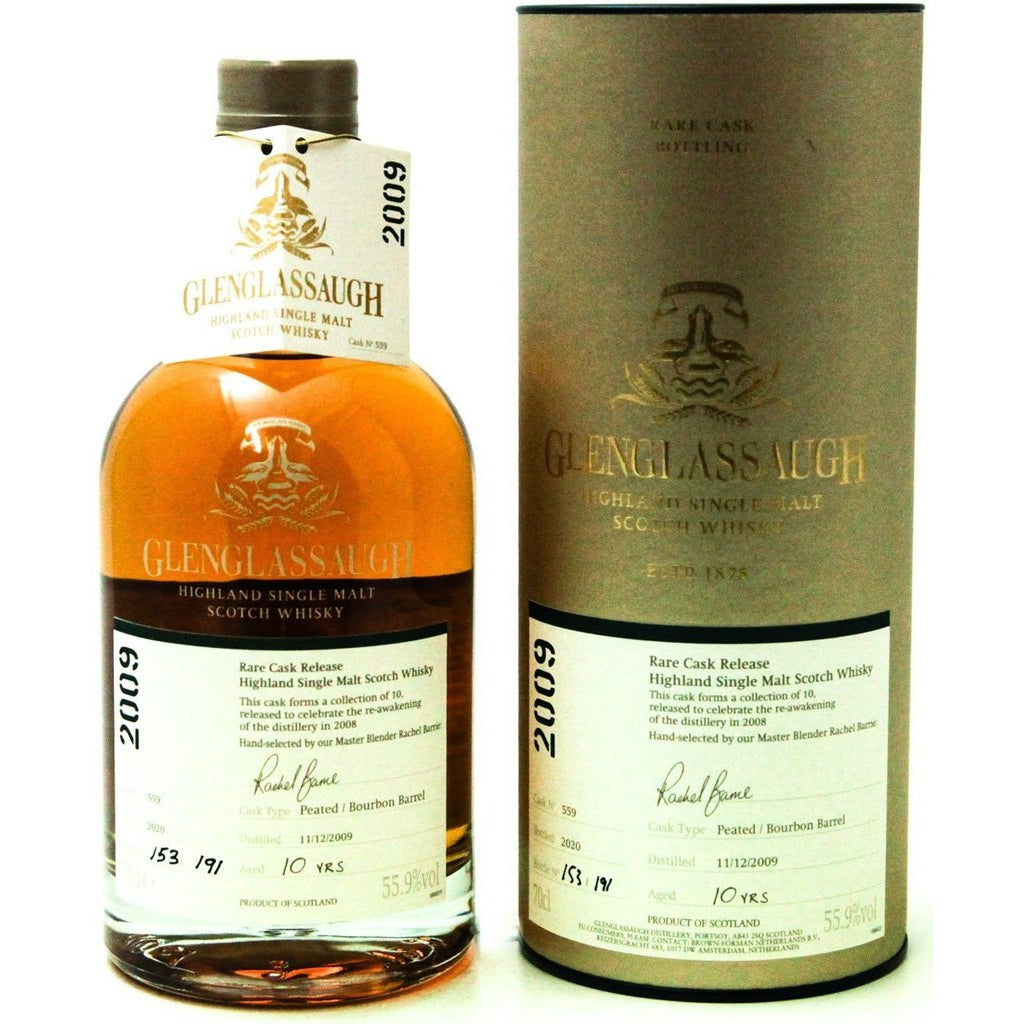 Glenglassaugh 10 Years Old 2009 Coastal Cask Series Cask 559 - 70cl 55.9%