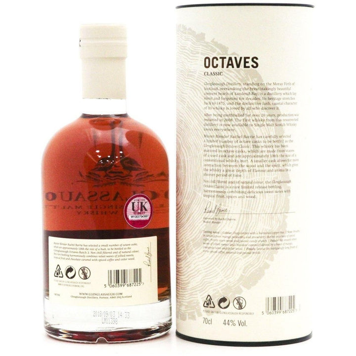 Glenglassaugh Octaves Classic Batch 2 - 70cl 44% - The Really Good Whisky Company