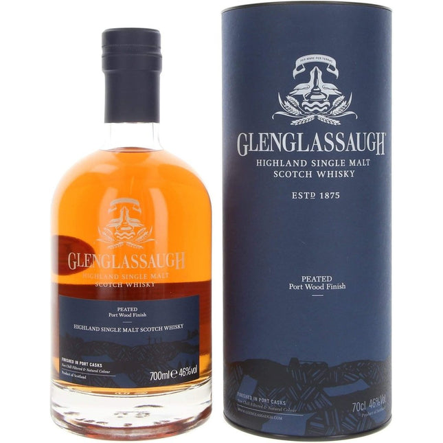 Glenglassaugh Peated Port Wood Finish - 70cl 46% - The Really Good Whisky Company