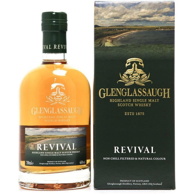 Glenglassaugh Revival Single Malt Whisky - 70cl 46% - The Really Good Whisky Company