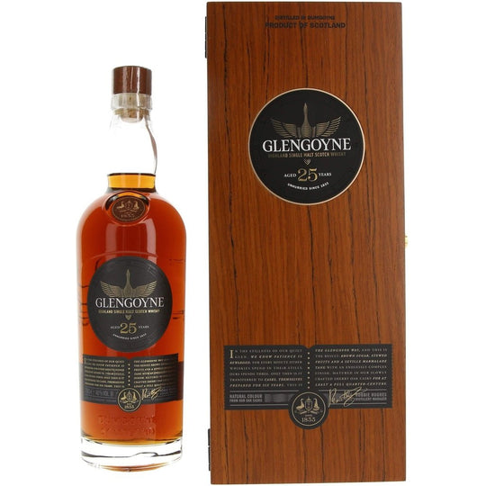 Glengoyne 25 Year Old Single Malt Scotch Whisky - 70cl 48% NO BOX