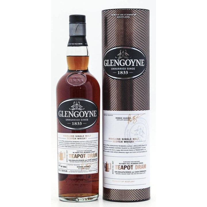 Glengoyne Teapot Dram Batch 007 Single Malt Scotch Whisky 70cl 59.9% - The Really Good Whisky Company