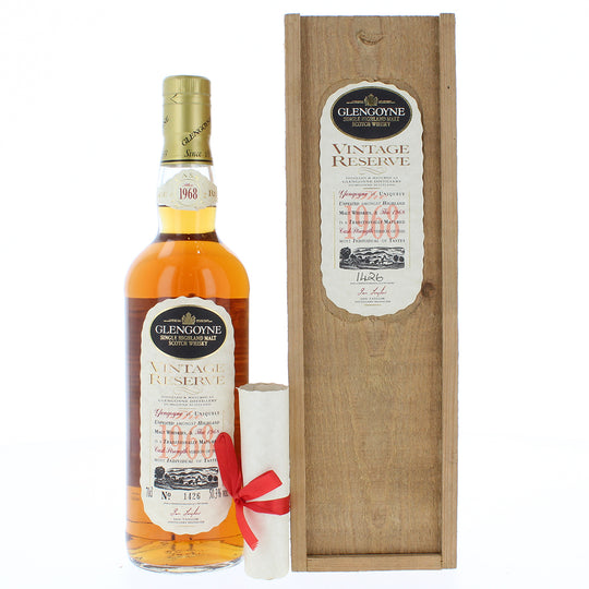 Glengoyne Vintage Reserve 1968 25 Year Old Single Malt Whisky - 70cl 50.3%