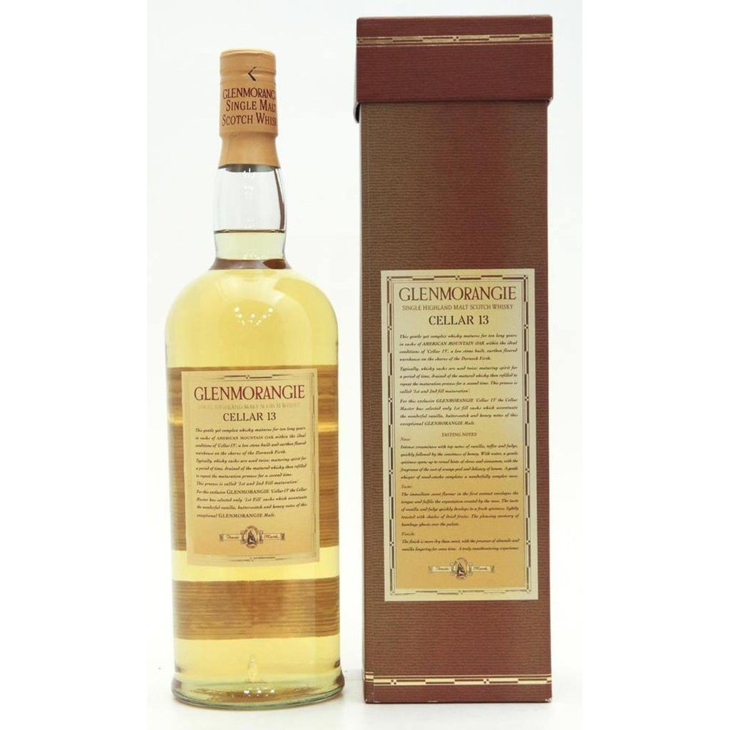 Glenmorangie 10 Year Old Cellar 13 - 1litre 43% - The Really Good Whisky Company